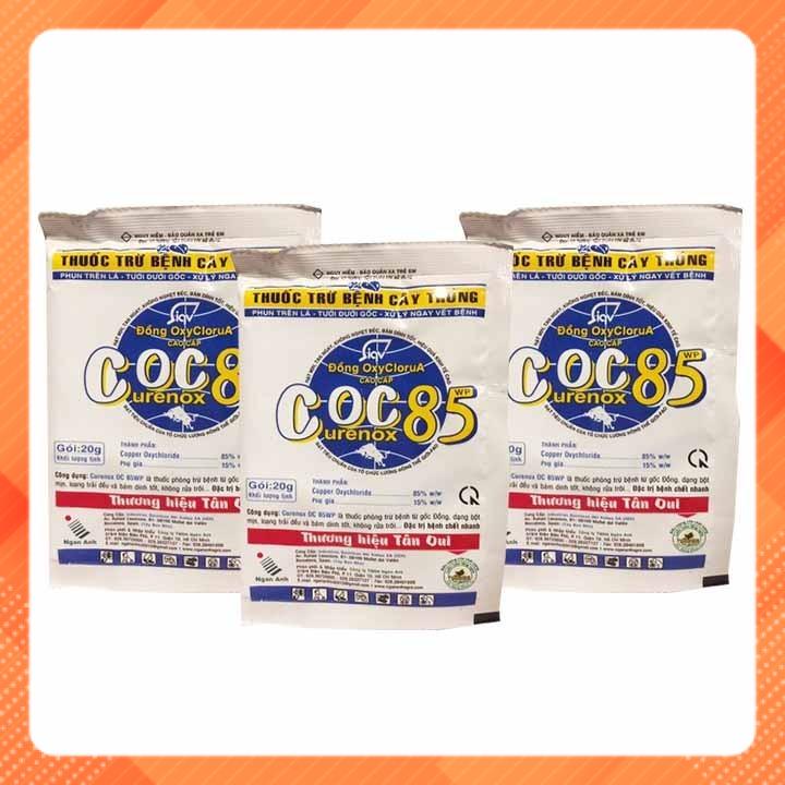 COC 85WP - Thuốc Trừ Nấm và Diệt Khuẩn cho hoa lan - 1 GÓI