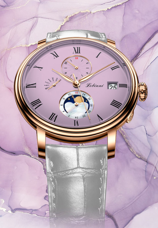 Đồng hồ nữ chính hãng LOBINNI L2075-2 Chính hãng, Fullbox, Bảo hành dài hạn, Kính sapphire chống xước, Chống nước, Mới 100%