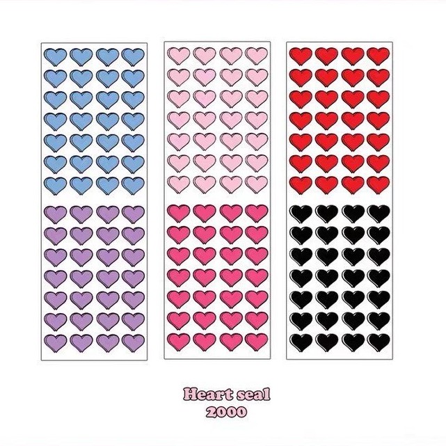 Sticker alphabet font retro trang trí toploader card/ polcols