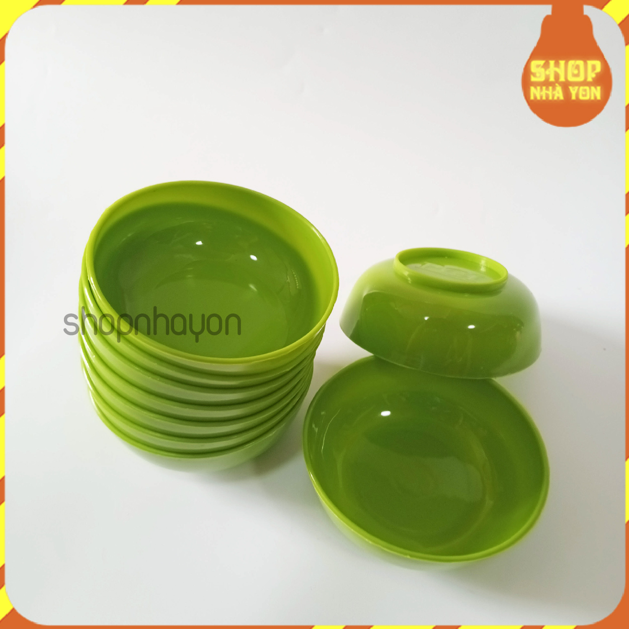 Chén Nhựa Đựng nước Chắm Dày, Chắc( Miệng rộng 8cm)
