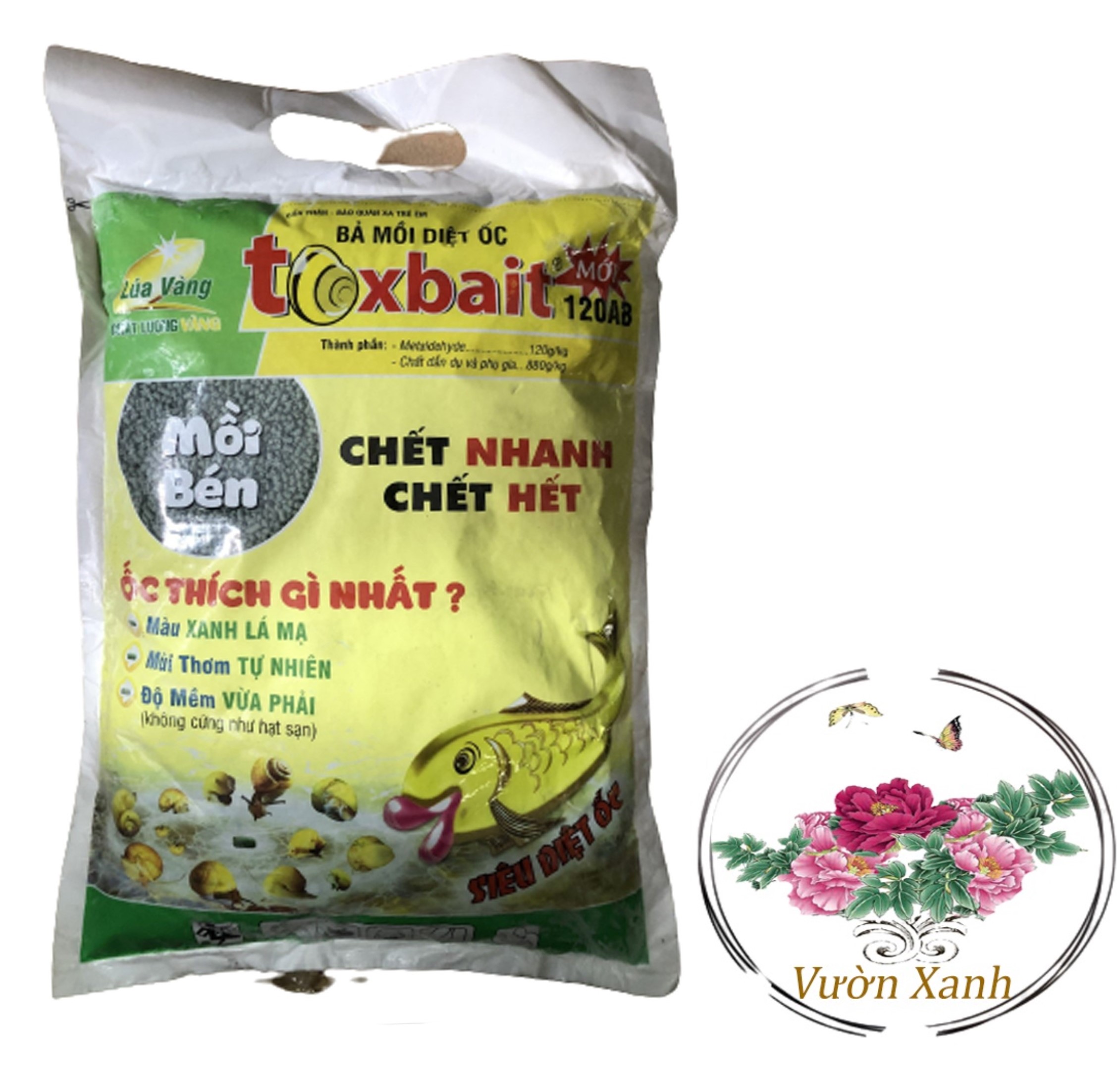 Bả mồi ốc toxbait 120ab - #149b# 1kg