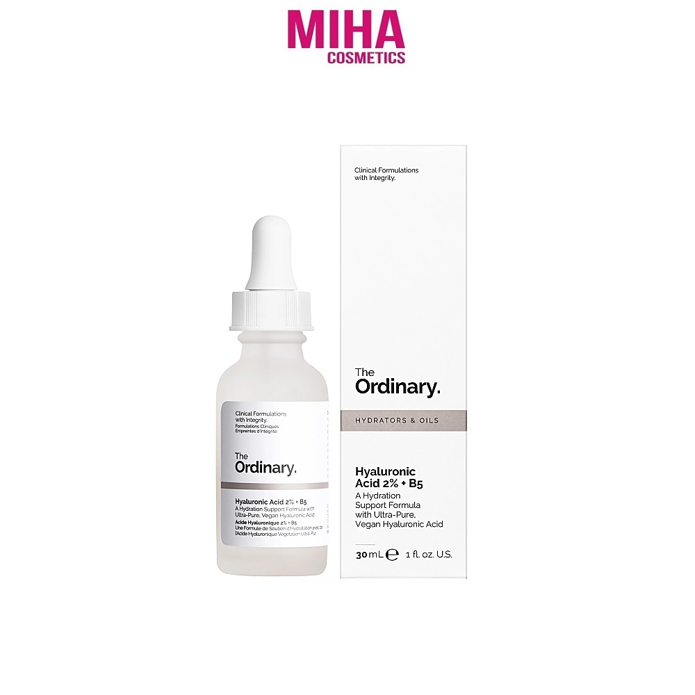 Tinh Chất Serum Cấp Ẩm Hồi Phục Hyaluronic Acid 2% + B5 The Ordinary 30ml