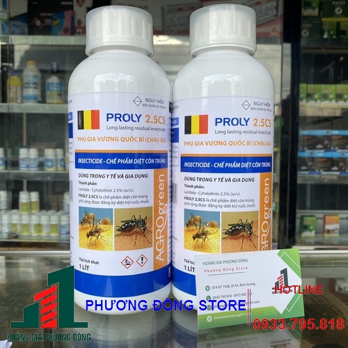Thuốc diệt ruồi Proly 2.5CS - Dung tích 1 lít