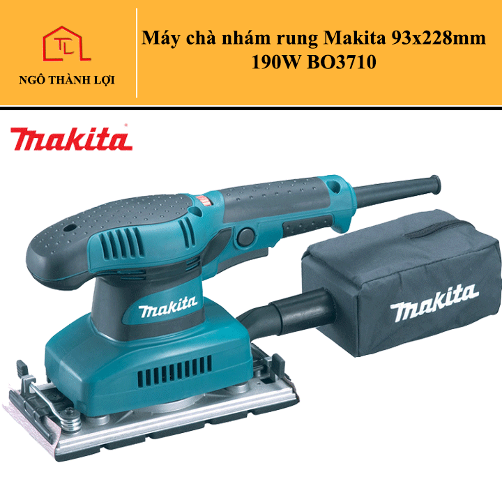 Máy chà nhám rung makita 93x185mm 180w 9035h / 93x228mm 190w bo3710