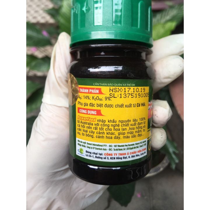 Phân cá hữu cơ PowerFeed mập mầm,to hoa