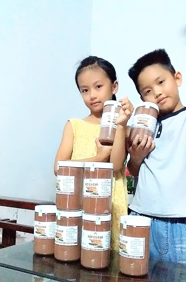 Bột ca cao nguyên chất 100% Hủ 500g