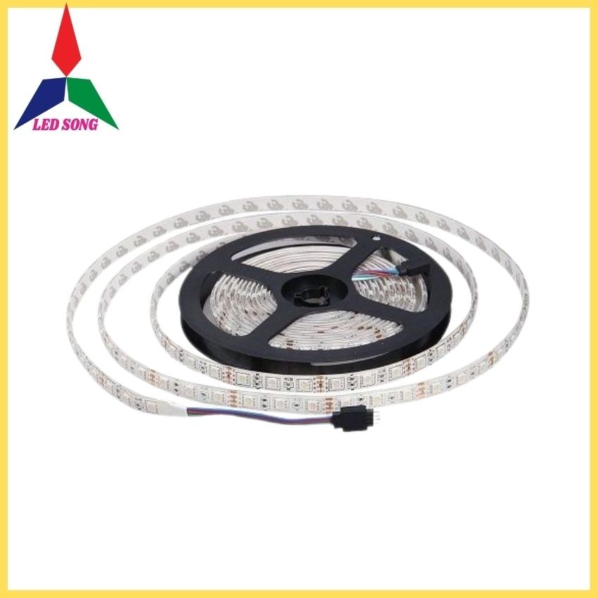 Led Dây Dán 5050 7 Màu Rgb 12v Cuộn 5m