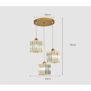 [RẺ VÔ ĐỐI]Đèn thả trần 3 bóng - tặng kèm bóng LED