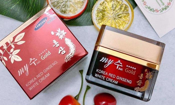 Kem Trắng Da Nhân Sâm My Gold Hàn Quốc