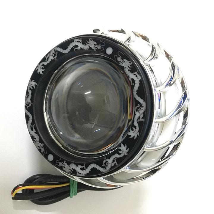 Đèn pha led bi cầu VIỀN RỒNG, ánh sáng BẮT MẮT, kiểu dáng ĐẸP, công năng sử dụng CAO, bảo hành 3 THÁNG, phù hợp các LOẠI XE, giá cả PHÙ HỢP .