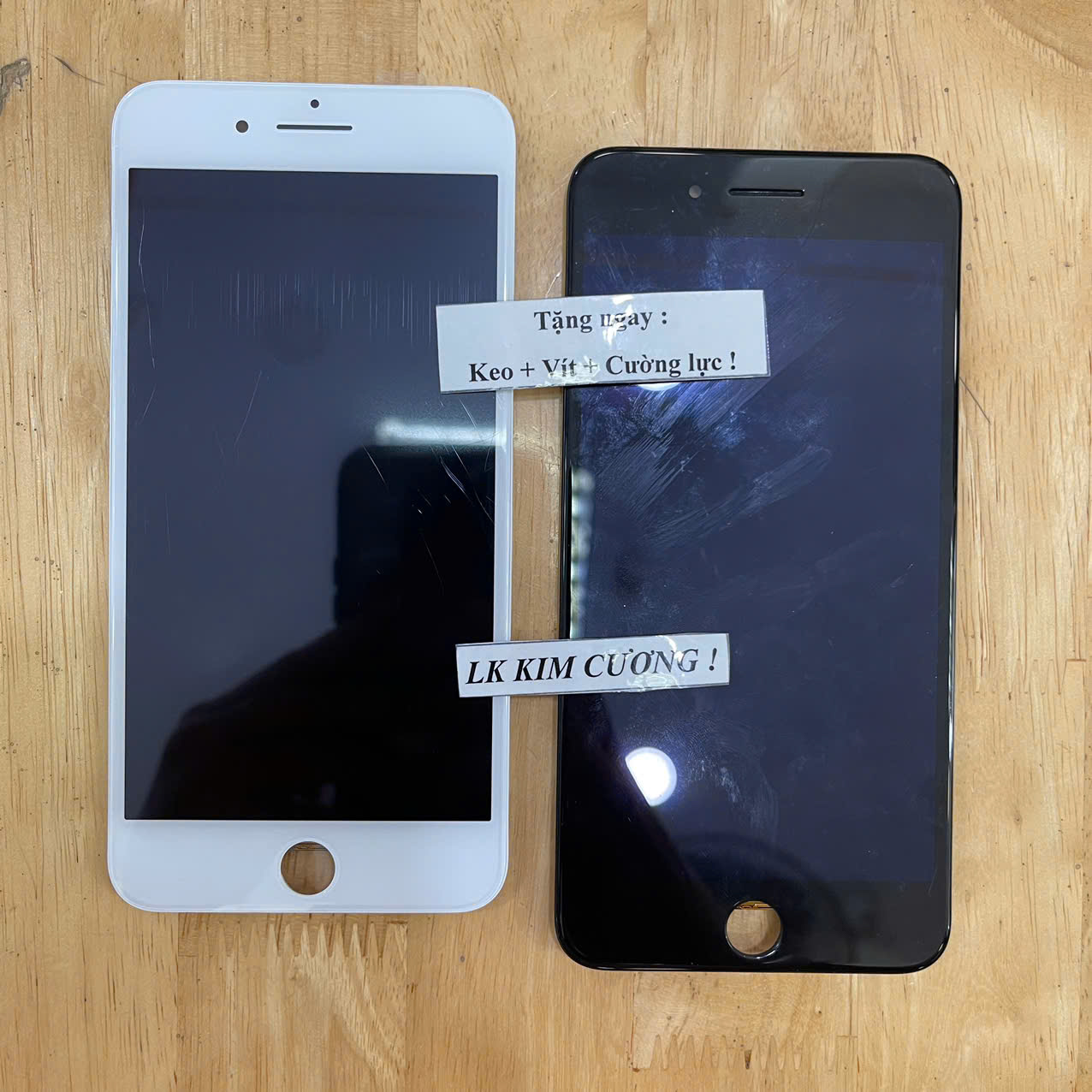 Màn hình tương thích ip 7 plus, Loại linh kiện