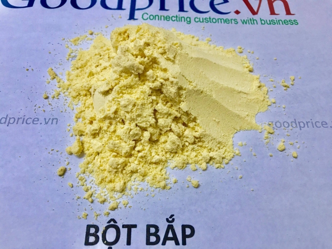 bột bắp - bột ngô xay siêu mịn 1kg