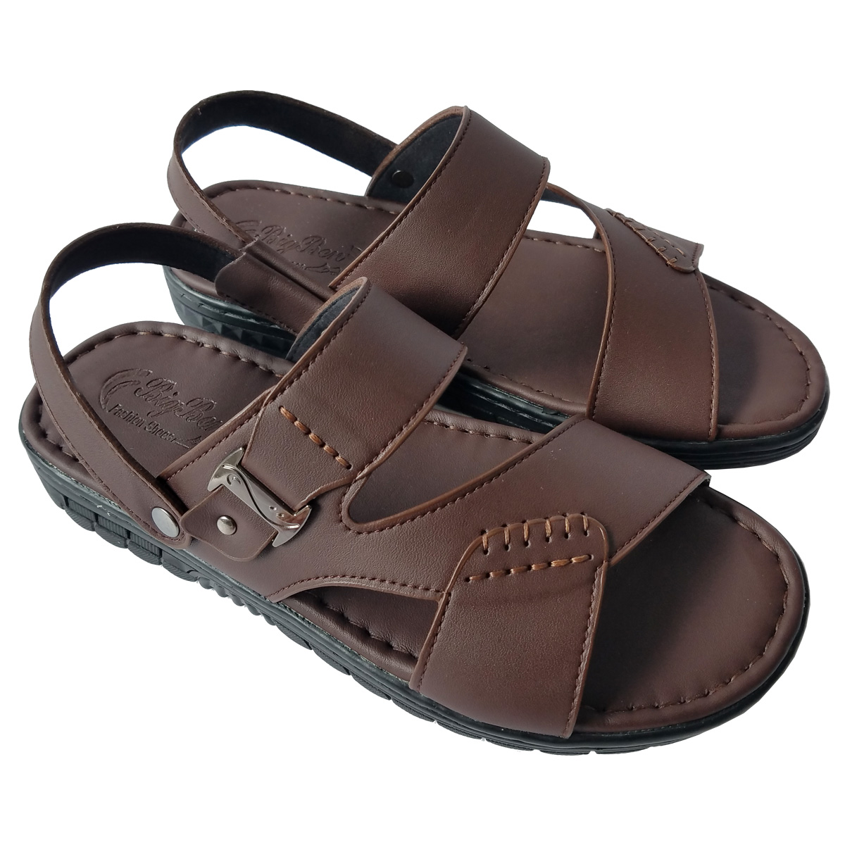 Giày Sandal Nam Da Bò Cao Cấp BIGBEN SD196