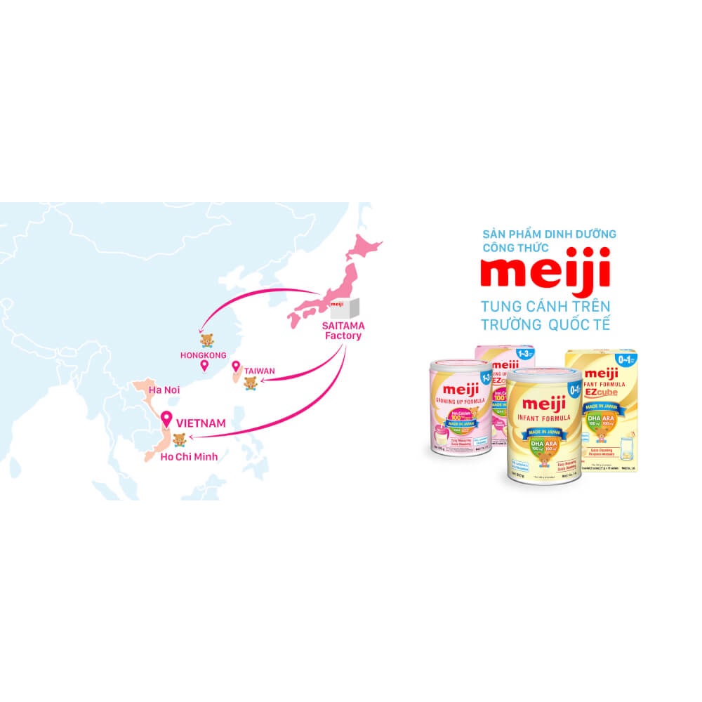 Sữa bột Meiji Mama Lon 350g Dành cho mẹ bầu
