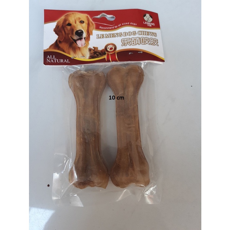 Xương gặm sạch răng cho chó, Xương da bò