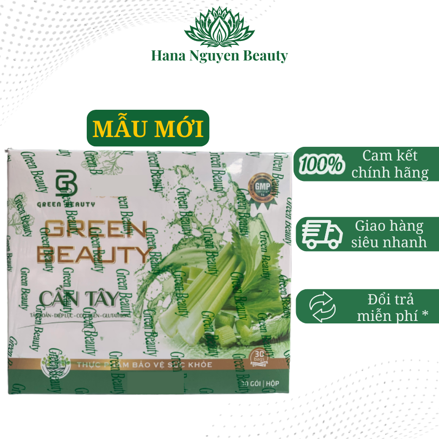 NƯỚC ÉP CẦN TÂY GREEN BEAUTY 30 GÓI