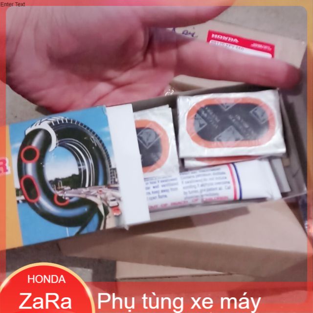 Miếng vá xăm ,ruột xe máy full hộp 24miếng kèm lọ keo vá .