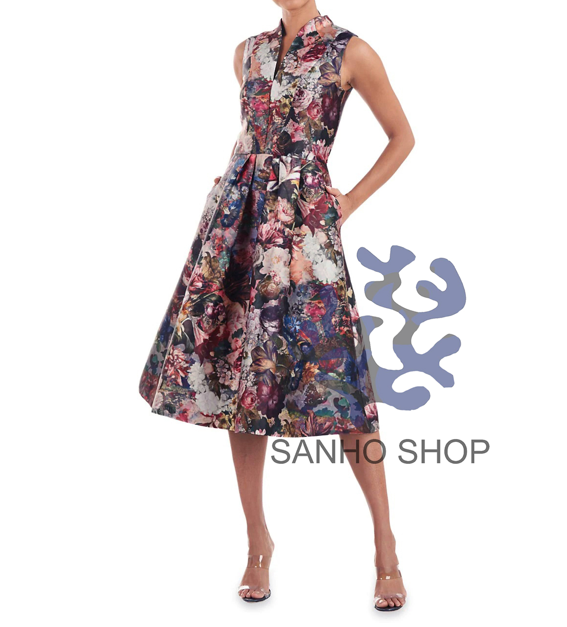 ĐẦM K4Y UNG3R SARABETH FL0RAL