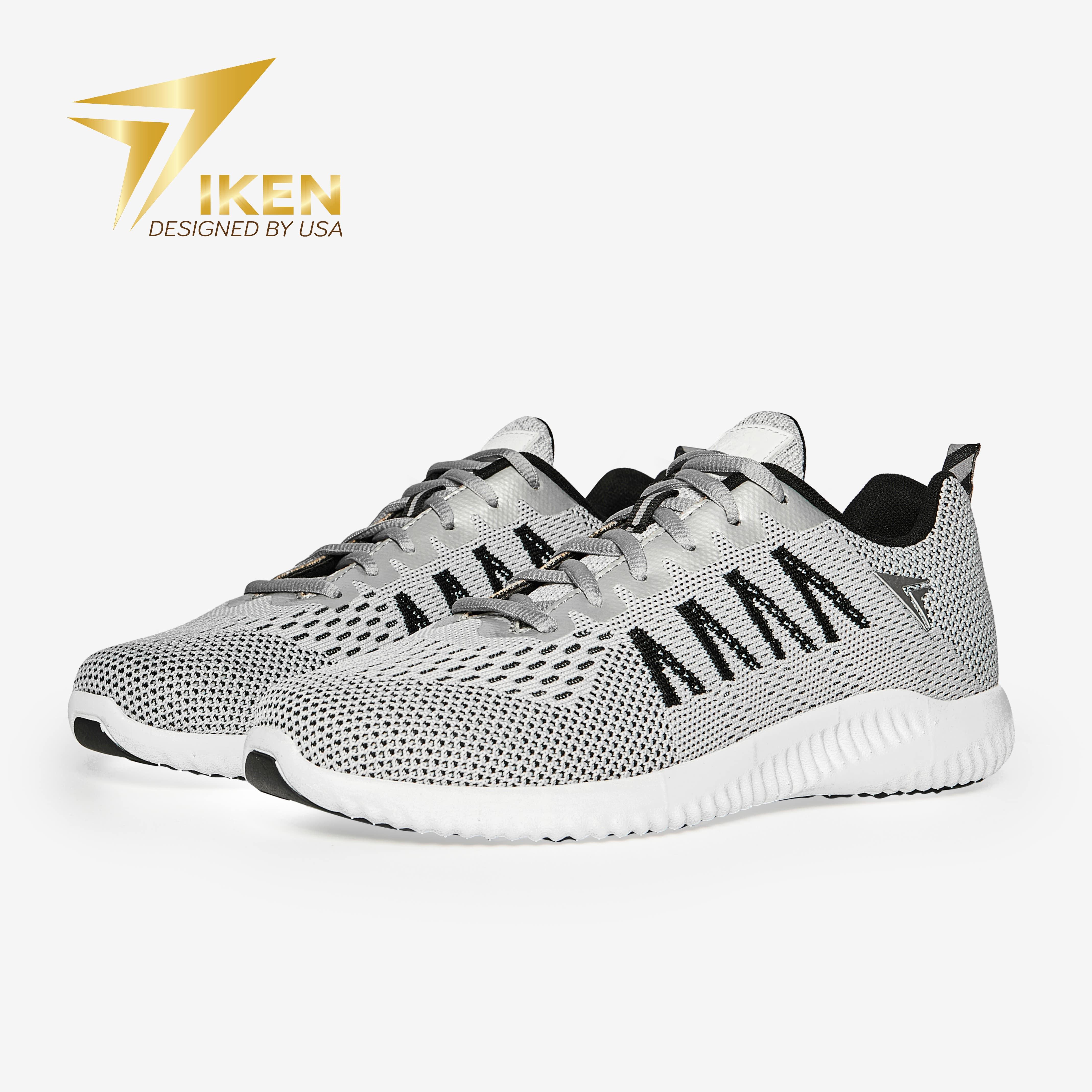 Giày thể thao nữ IKEN Raz - Xám Bạc