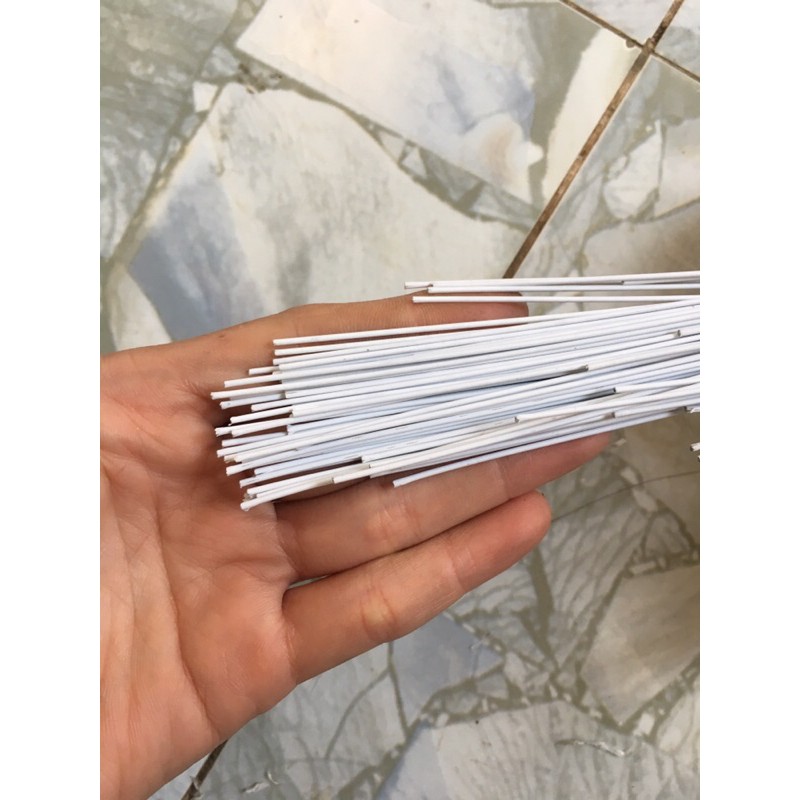 kẽm làm hoa bọc nhựa
