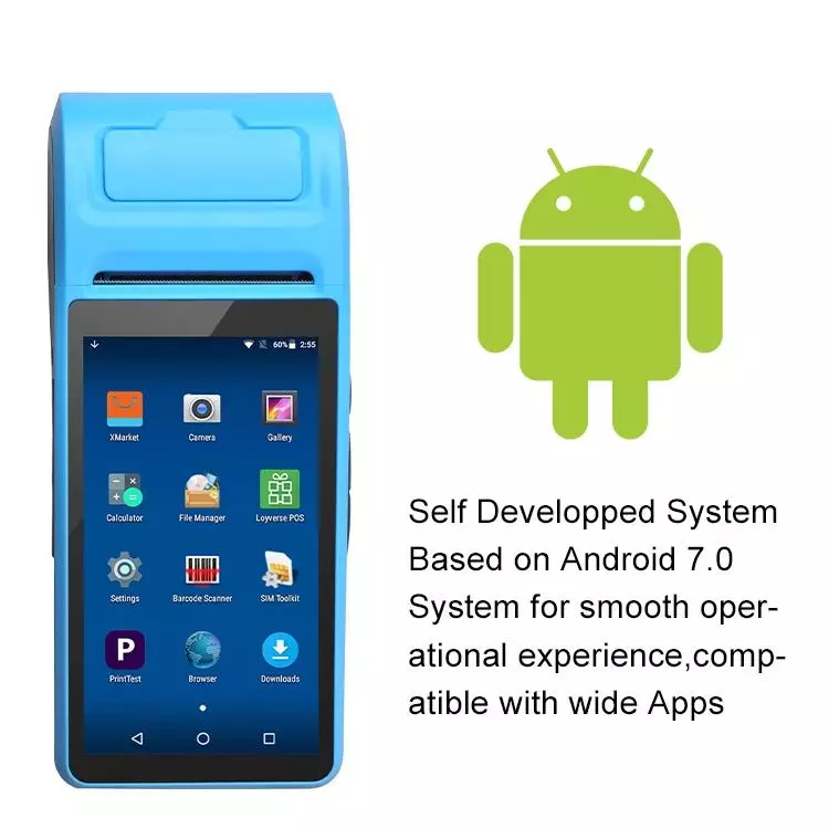[Trả góp 0%]Máy POS in hóa đơn cầm tay Xprinter XP-I100 Android k58