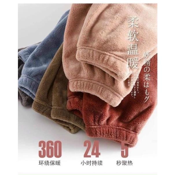 [FREESHIP] Quần băng lông nữ siêu ấm chất cực mềm
