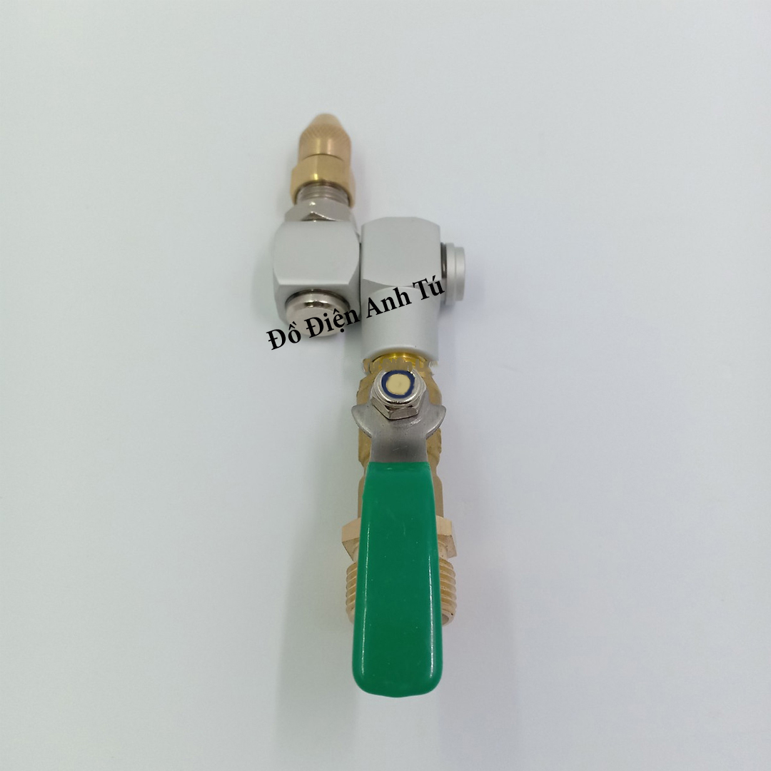 Đầu béc rửa máy lạnh điều hòa ren 22mm (đầu chỉnh được 360 độ)