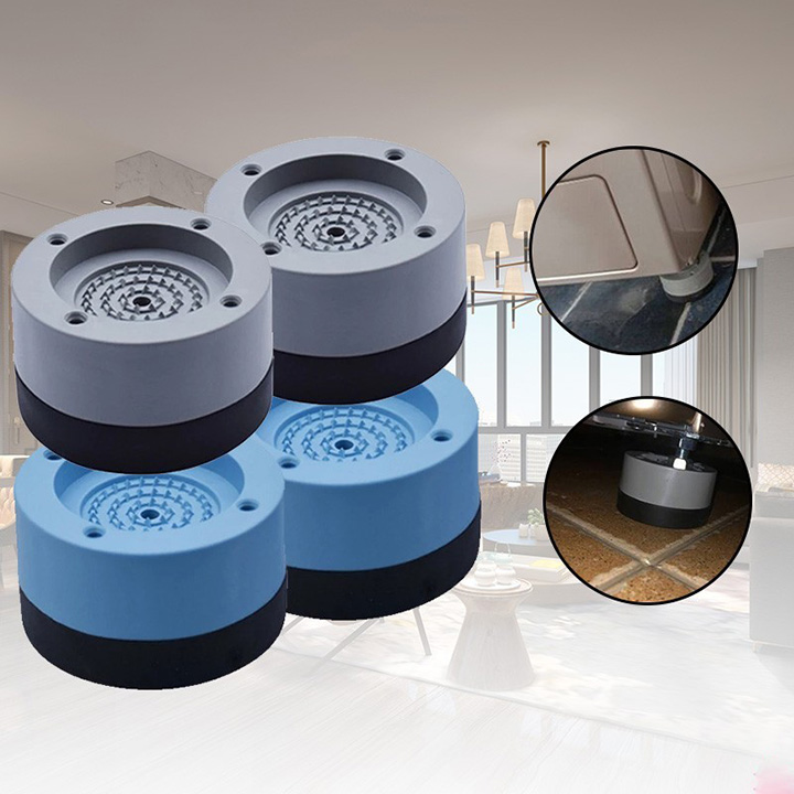 Sét 4 Đế máy giặt ,chân kê máy giặt