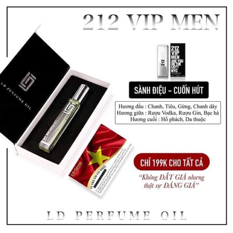 Tinh dầu nước hoa ld perfume oil