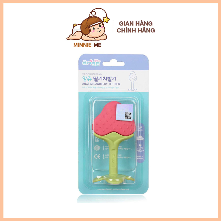 [ XẢ HÀNG] Ngậm nướu Ange Hàn Quốc (Hình dâu/hình chuối)