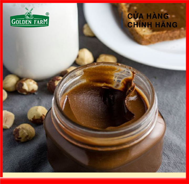 [ HÀNG CÔNG TY ] Bơ Hạt Phỉ Cacao Golden Farm