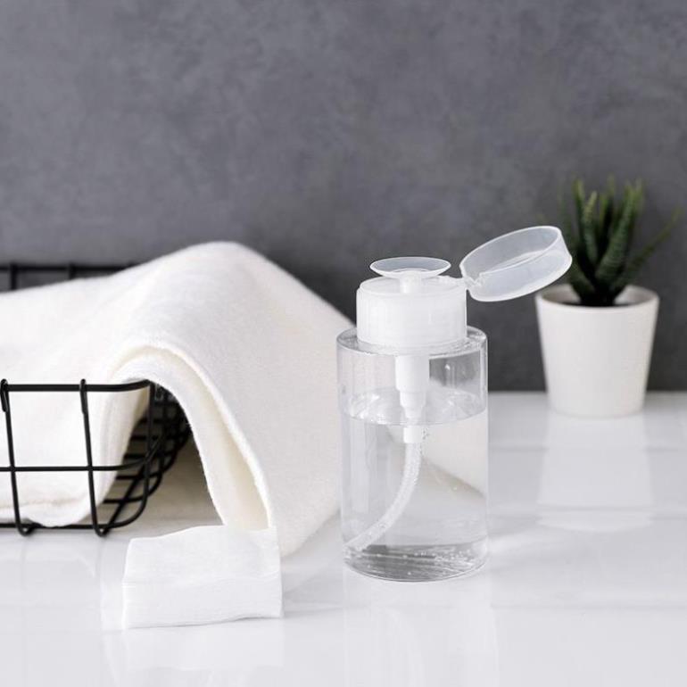 Lọ chiết tẩy trang chai lọ chiết mỹ phẩm toner có nút nhấn tiện lợi 120ml 150ml 200ml