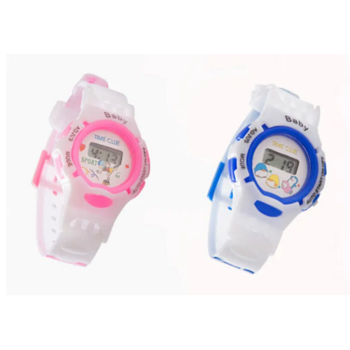 [HCM]BỘ 2 ĐỒNG HỒ CHO BÉ GÁI SIÊU DỄ THƯƠNG HÀNG ĐẸP 2019 (hồng-xanh)