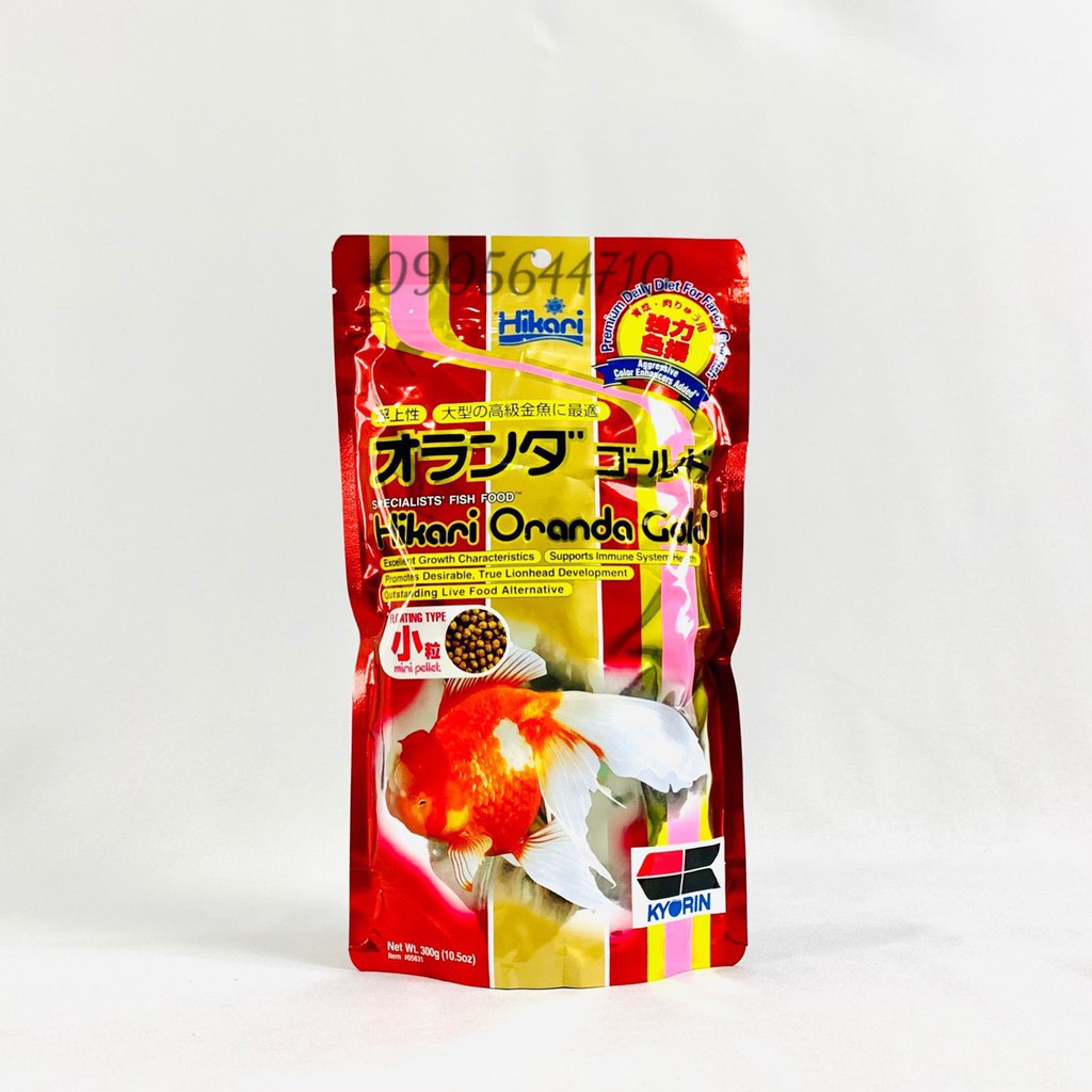 THỨC ĂN CHO CÁ VÀNG _HIKARI ORANDA GOLD 300G