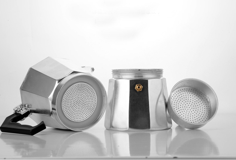 Ấm pha cà phê Moka Express 3TZ (3 cup), bình pha cà phê kiểu Ý