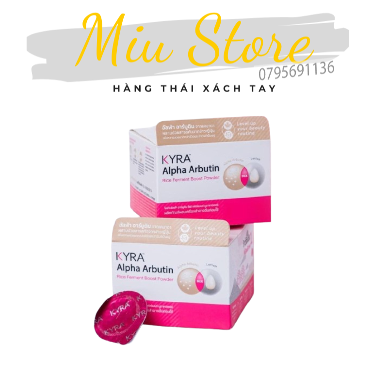 Bột Kích Trắng Kyra Alpha Arbutin  Thái Lan