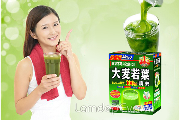 BỘT MẦM LÚA MẠCH BARLEY CHỐNG LÃO HÓA, GIẢM CHOLESTEROL, PHÒNG UNG THƯ ( 3G X 176 GÓI)