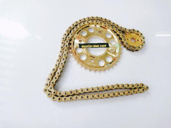 nhông sên dĩa vàng wave rs 100 nhật