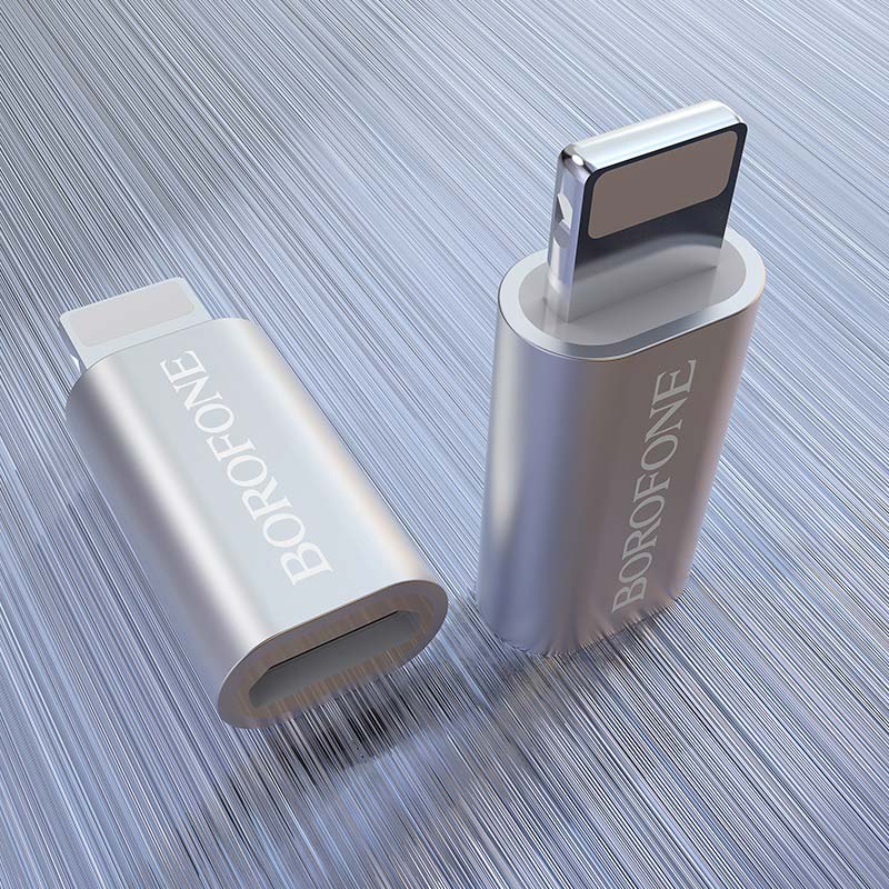 [HCM]Đầu chuyển Micro USB ra Lightning Borofone BV5