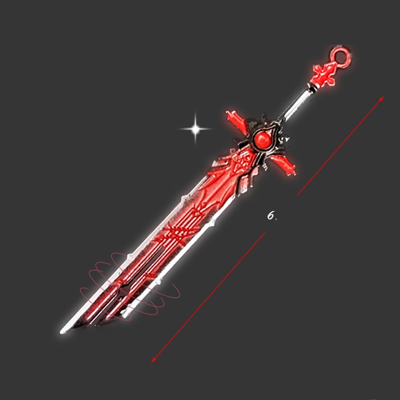 Mô hình móc khóa mini game Genshin impact