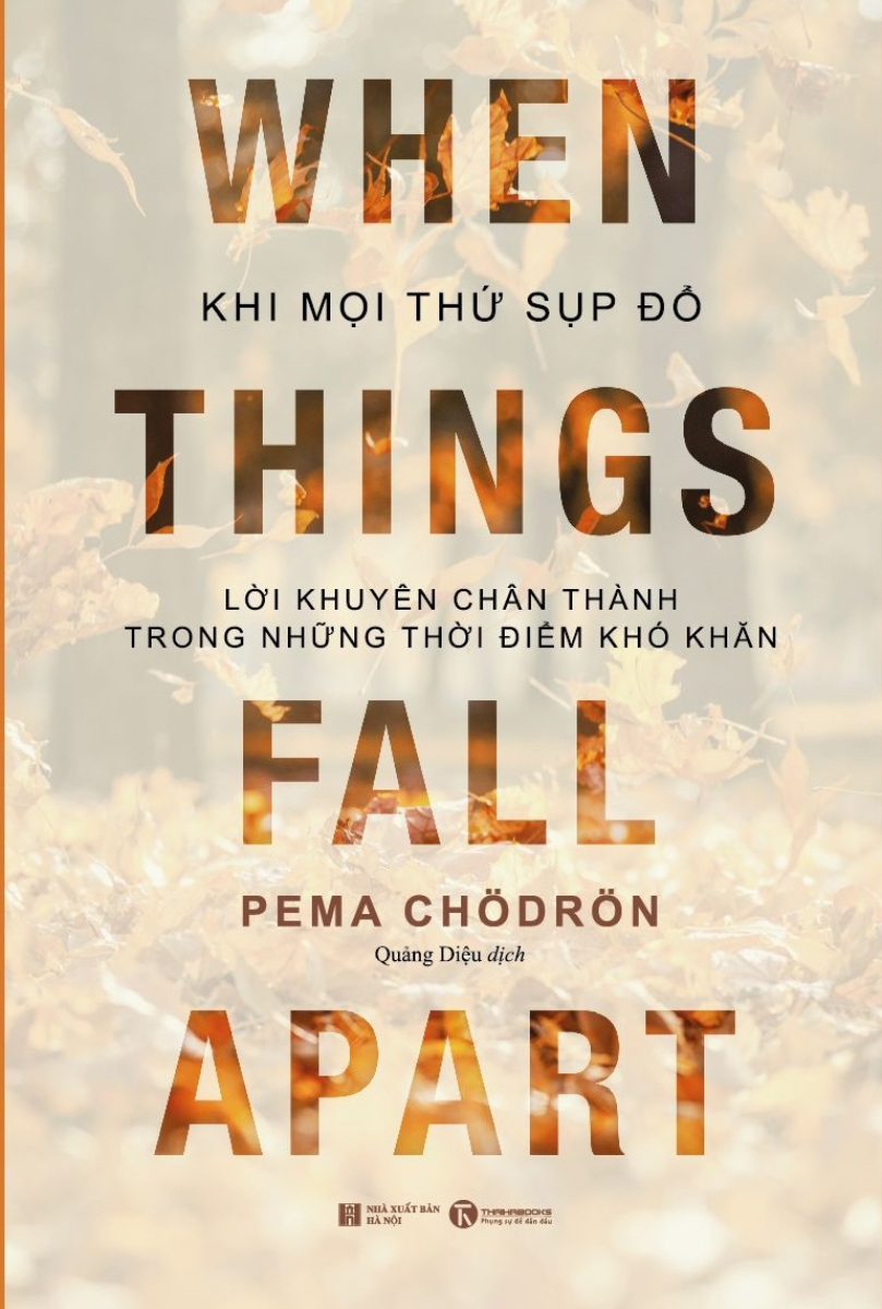 Sách - khi mọi thứ sụp đổ - lời khuyên chân thành trong những thời điểm khó khăn - newshop