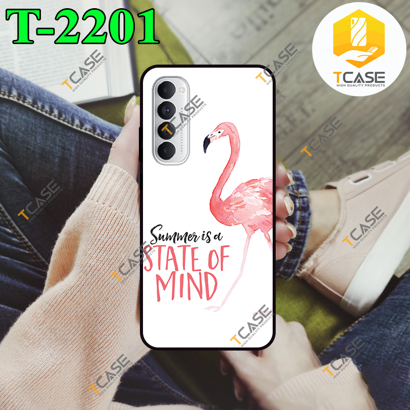 [HCM]Ốp lưng Oppo Reno 4 Pro in hình Hello Summer Phần A