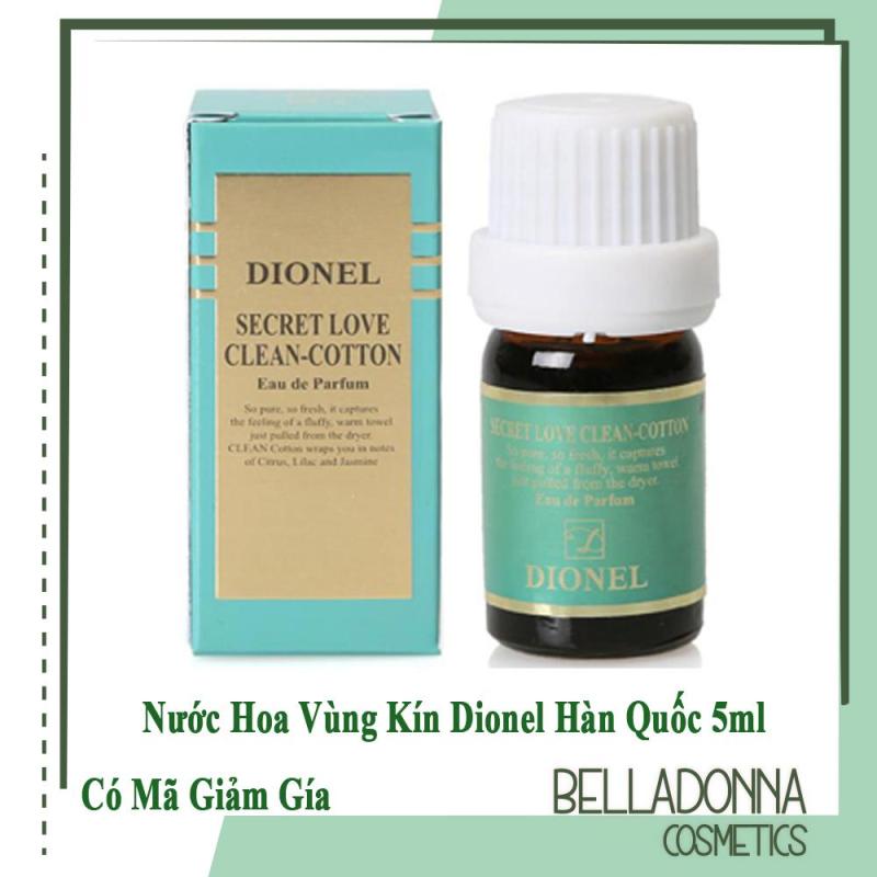Nước hoa vùng kín Dionel Secret Love Clean-Cotton 5ml