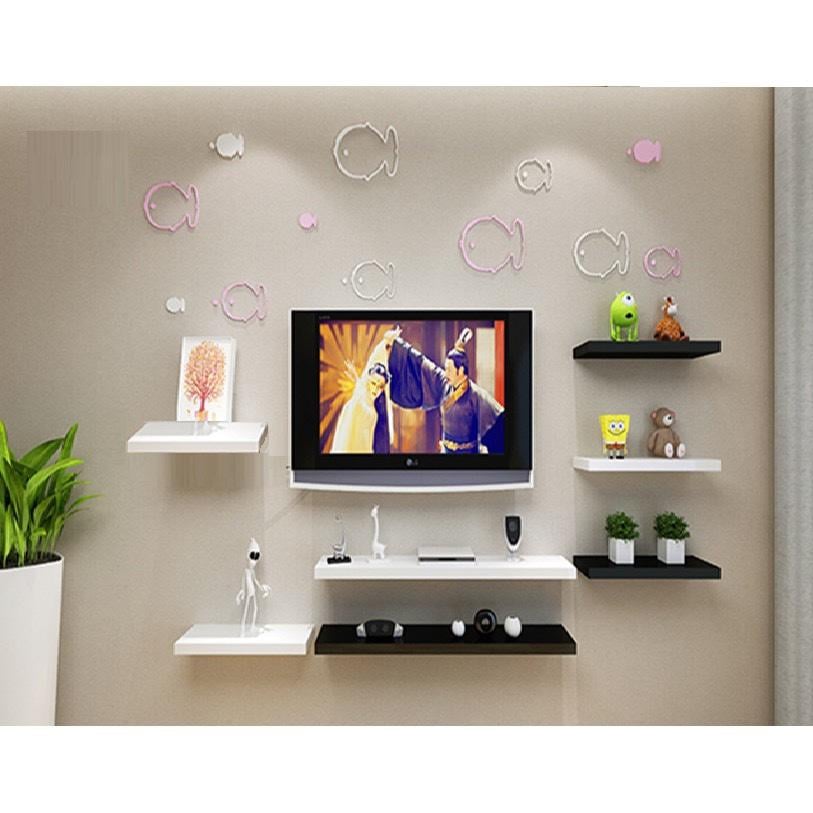 Kệ Gỗ Decor Cực Xinh Dài 60 Sâu 20