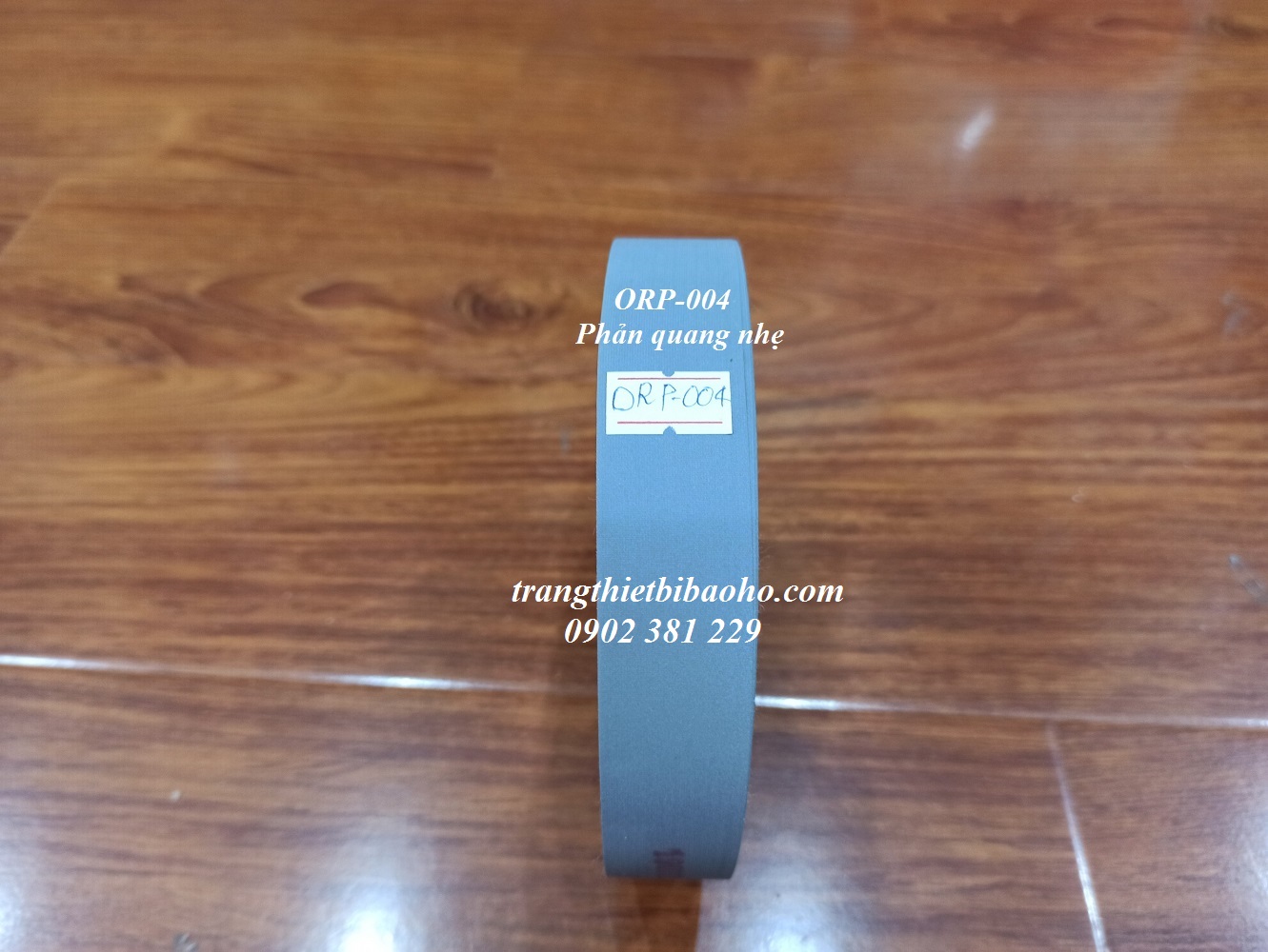 Dây phản quang vải Polyester màu xám khổ 2,5cm x 100m