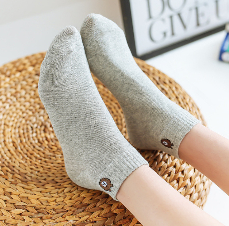 Combo 10 đôi vớ hình gấu (giao màu ngẫu nhiên)