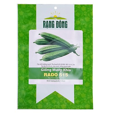 Hạt Giống Mướp Khía Sai Trái, Chịu Nhiệt 10 Hạt