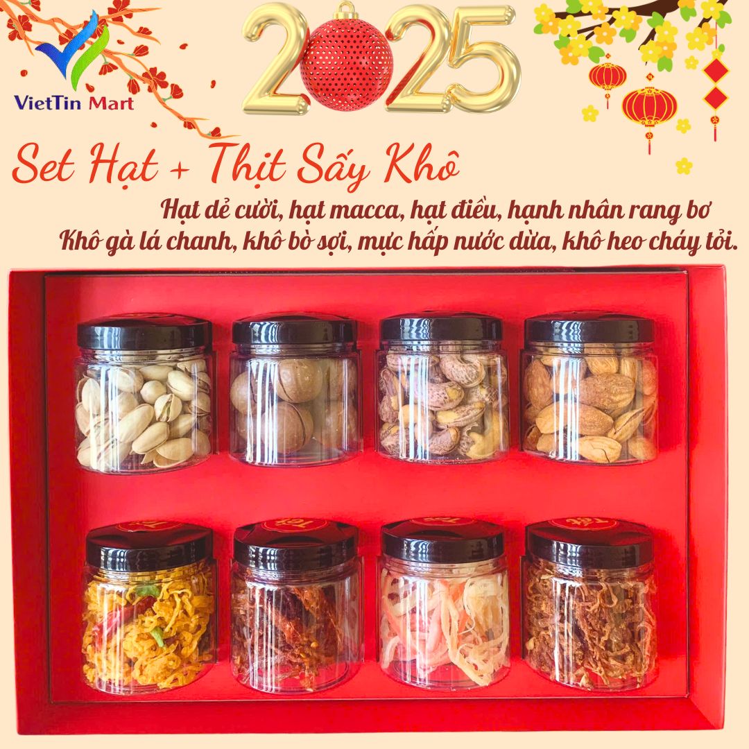 Set quà Tết XUÂN NHƯ Ý 2026   VietTin Mart