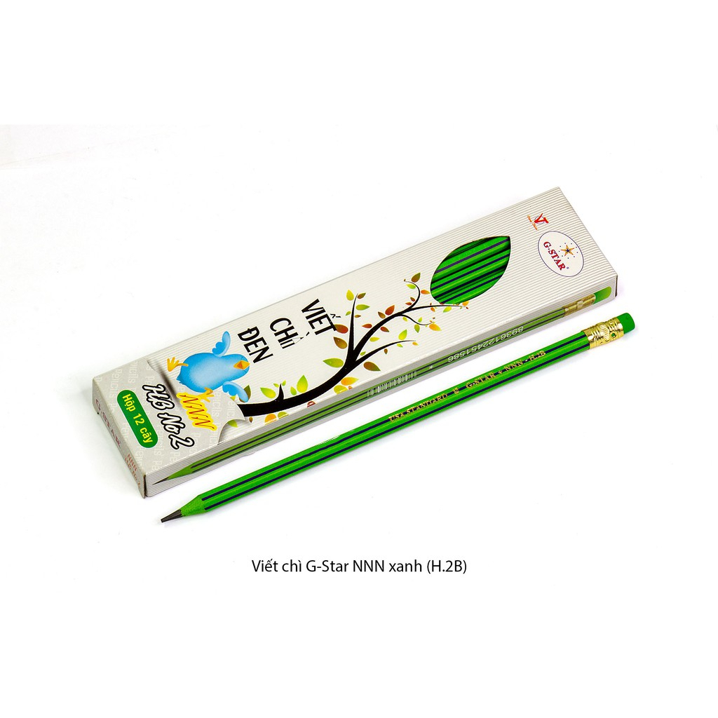 [Lẻ 1 cây] Bút viết chì gỗ HB G-star NNN