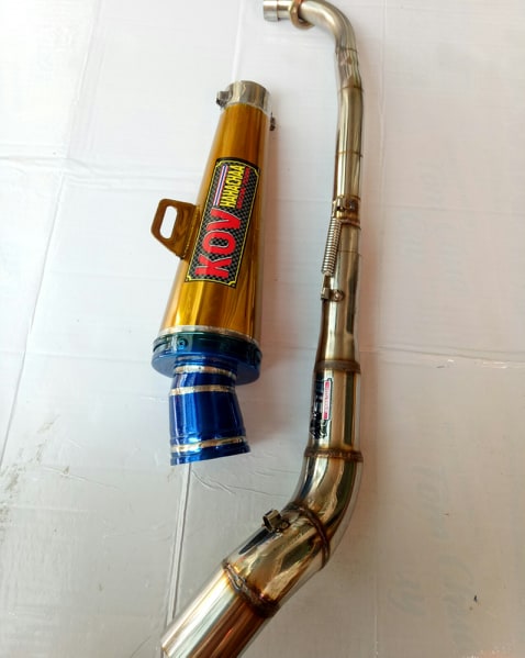 Pô KOV full cổ 2 khúc lap exciter 150,winner,rider.